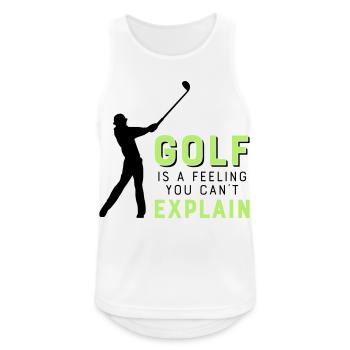 Le golf - Débardeur respirant Homme - blanc - Devant - Nick (188cm)
