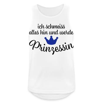 Lustige Sprüche - Männer Tank Top atmungsaktiv - Weiß - Vorne - Nick (188cm)
