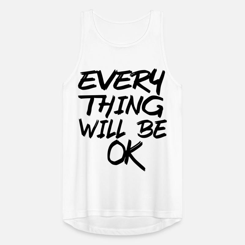 Alles wird gut! Alles wird gut! # Männer Tank Top atmungsaktiv