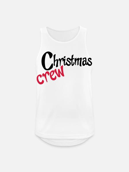Teamwork at Christmas - Men's Breathable Tank Top - white