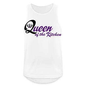 Funny cooking apron for women - Men's Breathable Tank Top - white - Front - Nick (188cm)