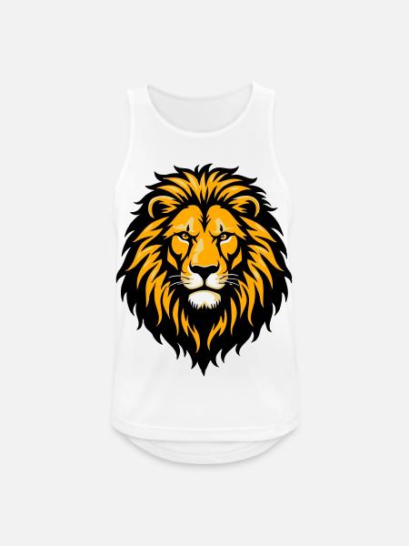 Leon - Men's Breathable Tank Top - white