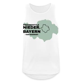 Basse-Bavière | DEGGENDORF - Débardeur respirant Homme - blanc - Devant - Nick (188cm)