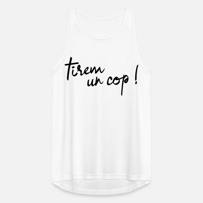 Tirèm un còp! Men's Breathable Tank Top