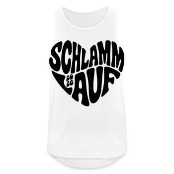 Mud Run 2026 - Mud Run 2026 - Men's Breathable Tank Top - white - Front - Nick (188cm)