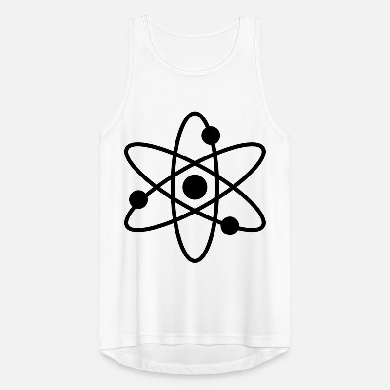Physics Chemistry Atom Symbol Men's Breathable Tank Top