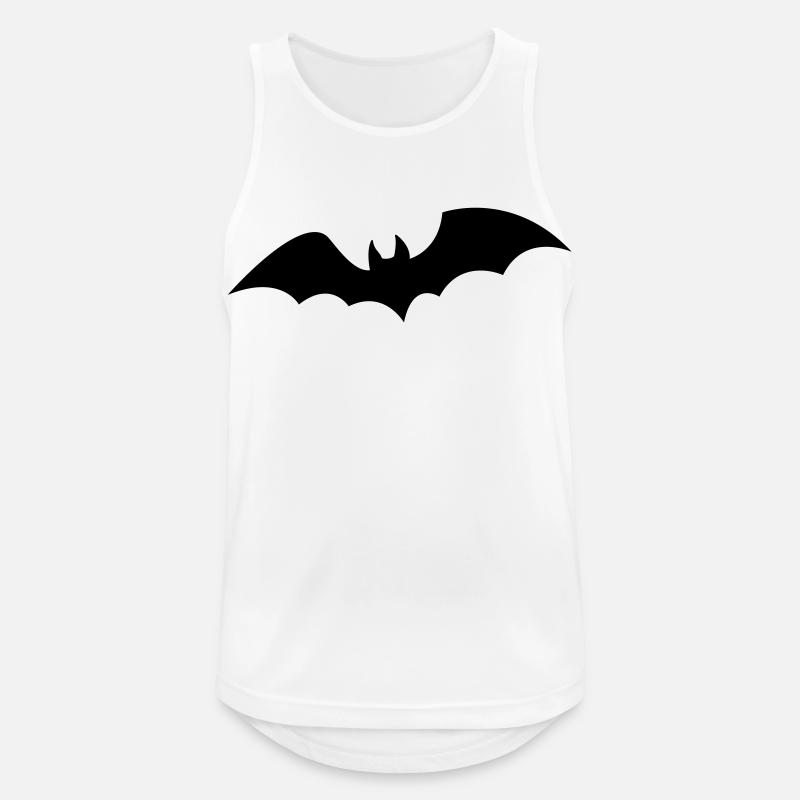 bat - Men's Breathable Tank Top - white