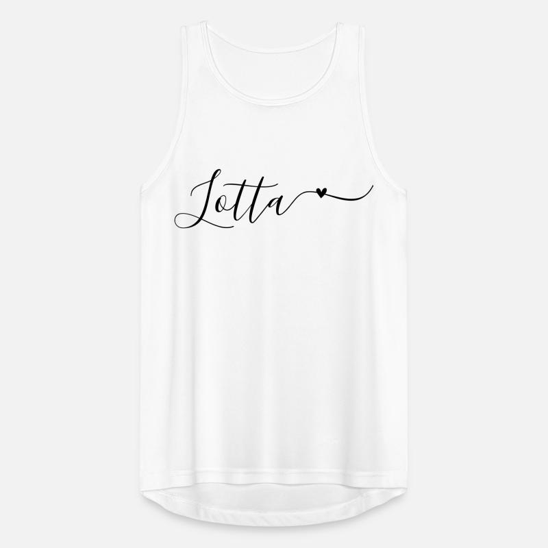Lotta Last name First name Decorative Men's Breathable Tank Top