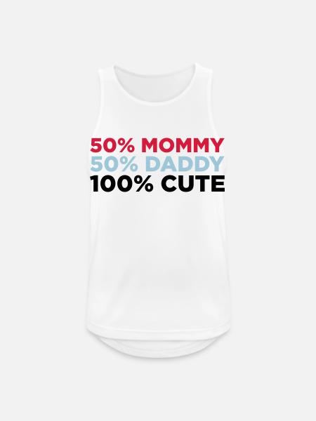 100% Cute (3c)++ - Men's Breathable Tank Top - white