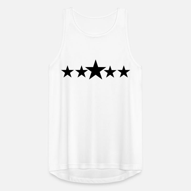 Five solid stars Men's Breathable Tank Top
