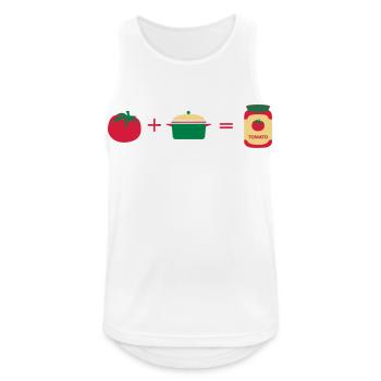 Ketchup - Débardeur respirant Homme - blanc - Devant - Nick (188cm)