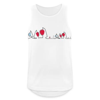 Regatta Skyline Voiliers Voiliers - Débardeur respirant Homme - blanc - Devant - Nick (188cm)