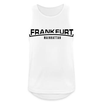 Francfort Mainhattan - Débardeur respirant Homme - blanc - Devant - Nick (188cm)