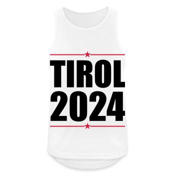 Tyrol 2024 - Débardeur respirant Homme - blanc - Devant - Nick (188cm)