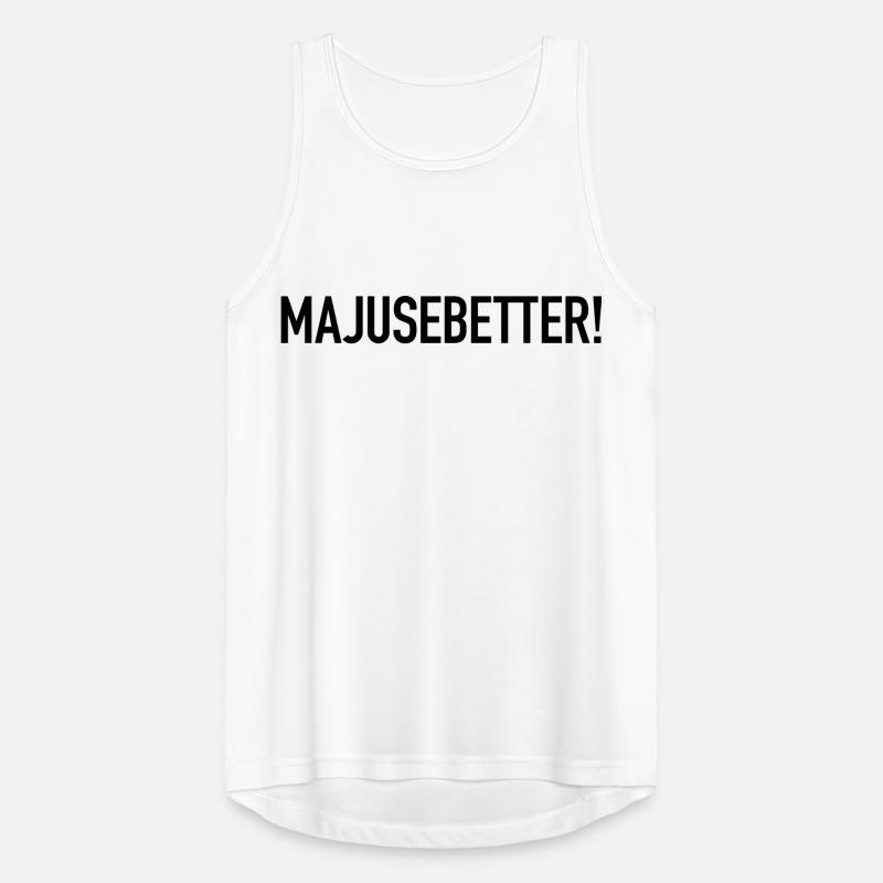 Majusebetter Maju Trier Spruch Mosel Dialekt Männer Tank Top atmungsaktiv