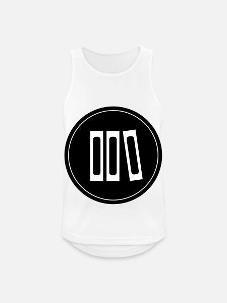 Read books - Men's Breathable Tank Top - white