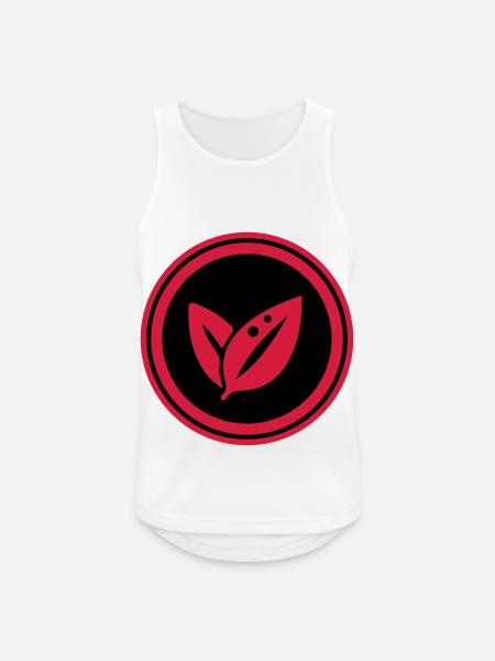 Leaf Ecology - Men's Breathable Tank Top - white