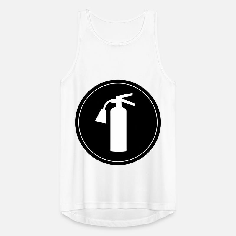 Fire extinguisher icon Men's Breathable Tank Top