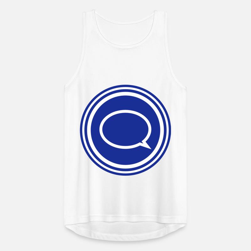 Sprechblase Männer Tank Top atmungsaktiv