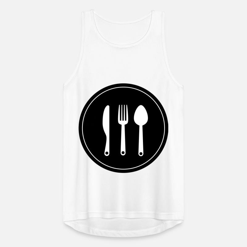 Fork cutlery Men's Breathable Tank Top
