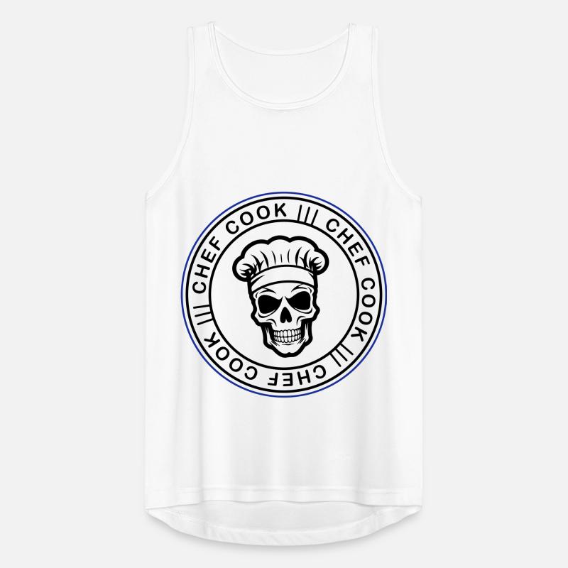 Chef Skull Chef Débardeur respirant Homme