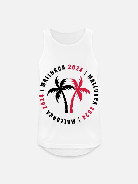 Mallorca 2024 Holidays - Men's Breathable Tank Top - white