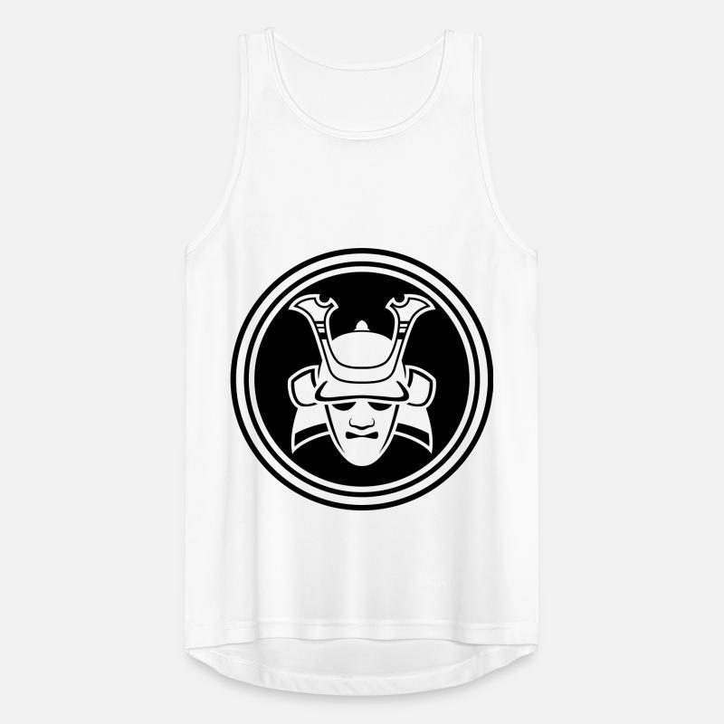 Samurai Helmet Men's Breathable Tank Top