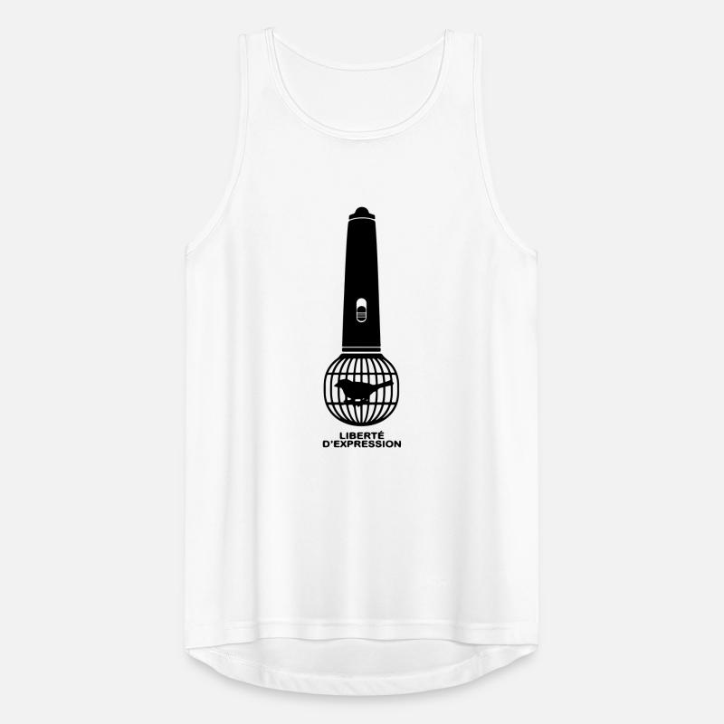 LIBERTE DEXPRESSION Débardeur respirant Homme