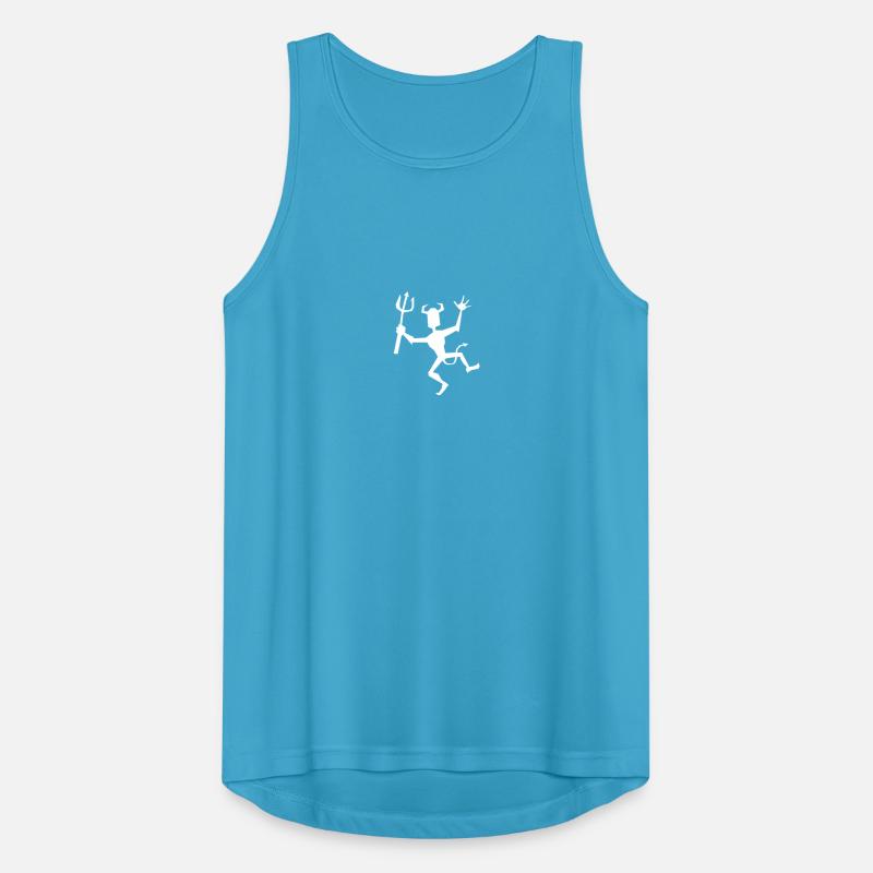 Dancing devil Men's Breathable Tank Top