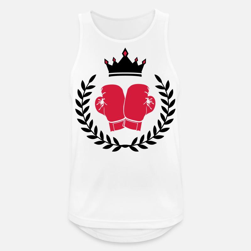 Boxing Boxes - Men's Breathable Tank Top - white