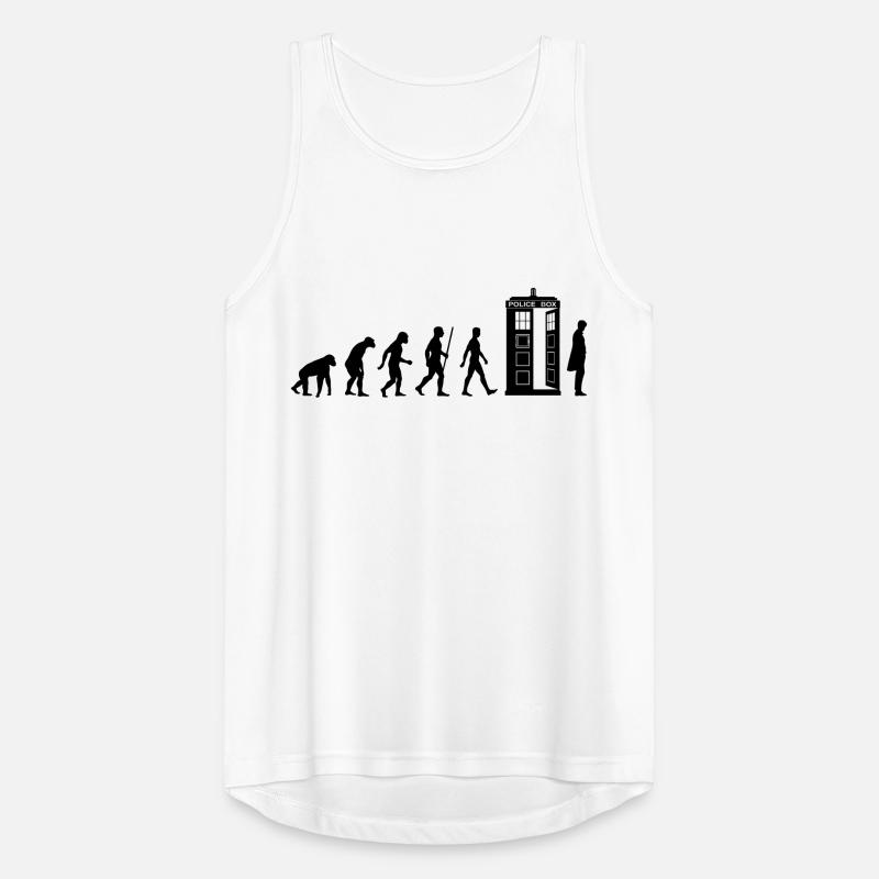 Evolution Tardis Männer Tank Top atmungsaktiv