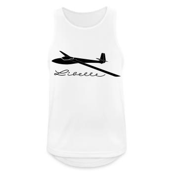 Standard Libelle ohne Winglets Geschenk - Männer Tank Top atmungsaktiv - Weiß - Vorne - Nick (188cm)