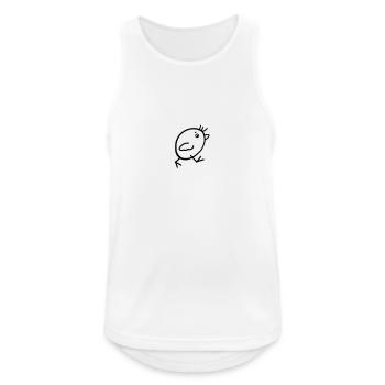 Bird 01 - Men's Breathable Tank Top - white - Front - Nick (188cm)
