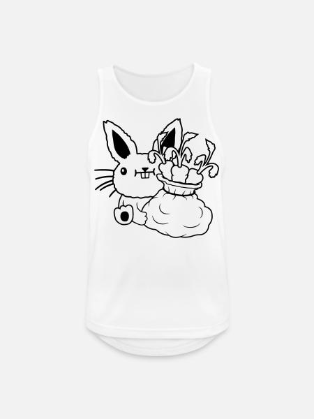 Carrots Vegetable Sack Easter - Men's Breathable Tank Top - white