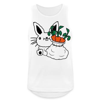 Carrots Vegetable Sack Easter - Men's Breathable Tank Top - white - Front - Nick (188cm)