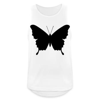 Small butterfly - Men's Breathable Tank Top - white - Front - Nick (188cm)