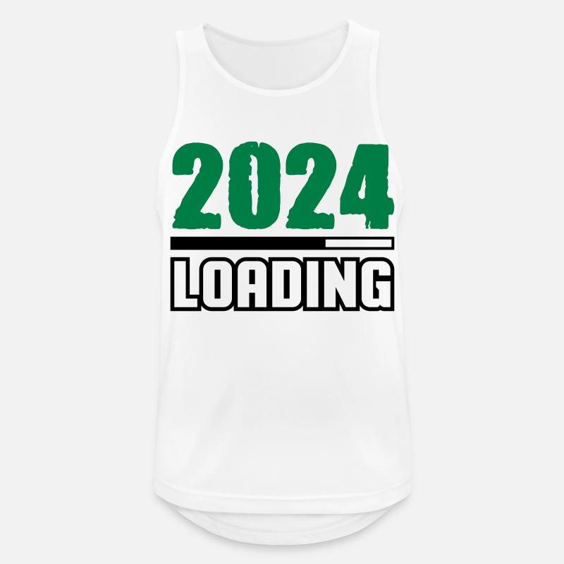Loading 2024 - Men's Breathable Tank Top - white
