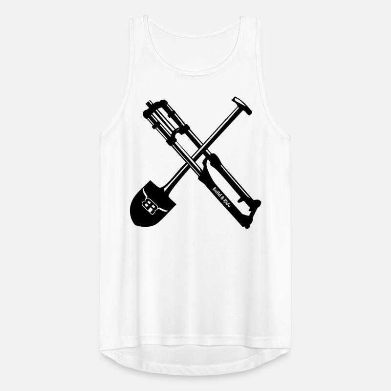 No Dig, no ride Männer Tank Top atmungsaktiv