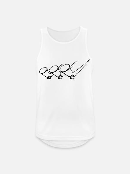 ALPHORN,horn,wind instrument,ALPS,music,switzerlan - Men's Breathable Tank Top - white