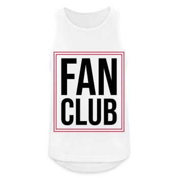 Fan Club - Débardeur respirant Homme - blanc - Devant - Nick (188cm)