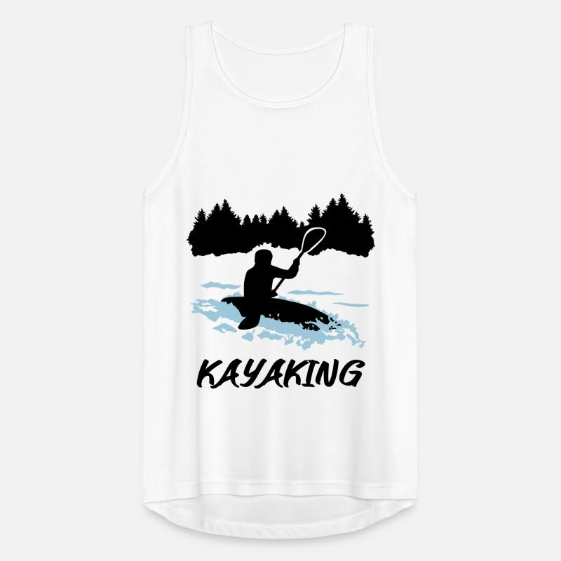 Kayaking, kayaking Men's Breathable Tank Top