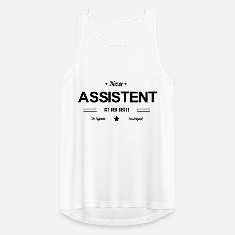 Bester Assistent Männer Tank Top atmungsaktiv