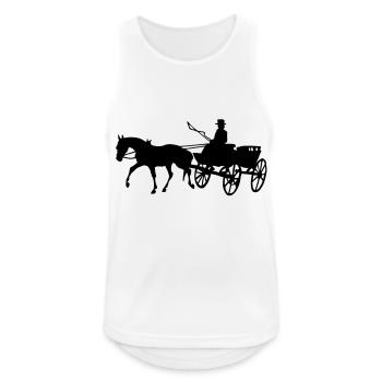 Coach - Men's Breathable Tank Top - white - Front - Nick (188cm)