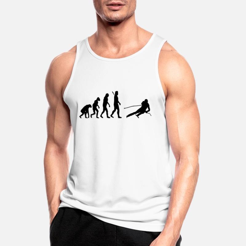Evolution Alpine Ski Männer Tank Top atmungsaktiv