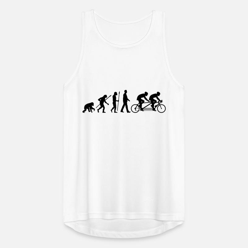 Evolution Tandem Radfahrer Männer Tank Top atmungsaktiv
