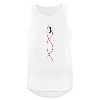 kunstflug foxrolle - Men's Breathable Tank Top - white - Front - Nick (188cm)