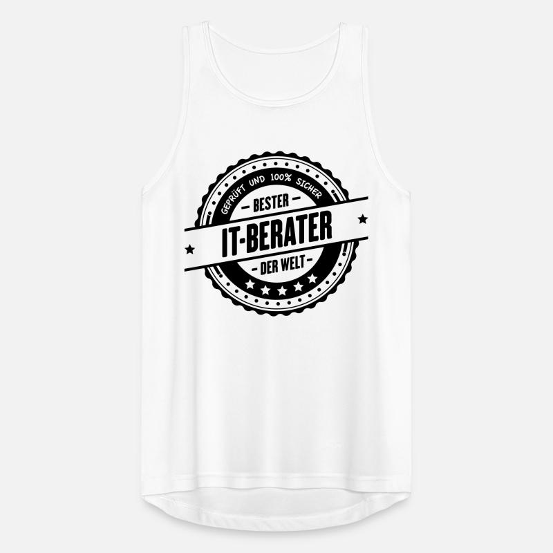 Bester IT-Berater Männer Tank Top atmungsaktiv