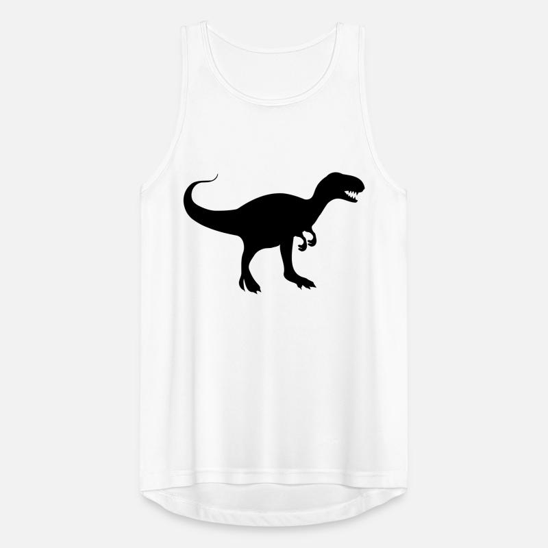 dinosaurier_rex Männer Tank Top atmungsaktiv