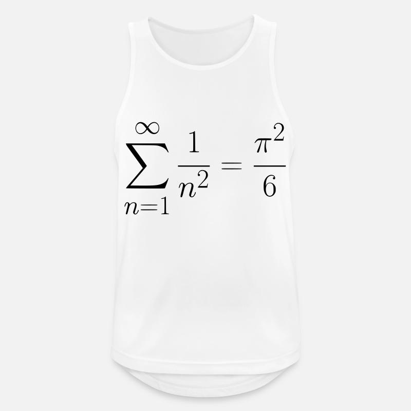 The Basel Problem Gift Idea - Men's Breathable Tank Top - white