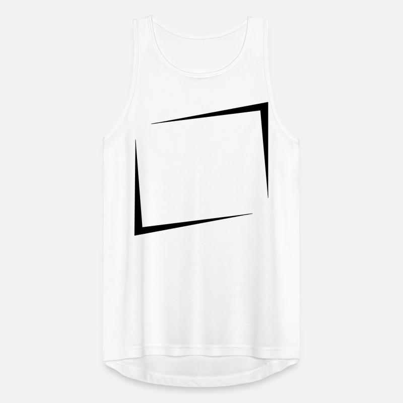 Cool shield rectangle Men's Breathable Tank Top